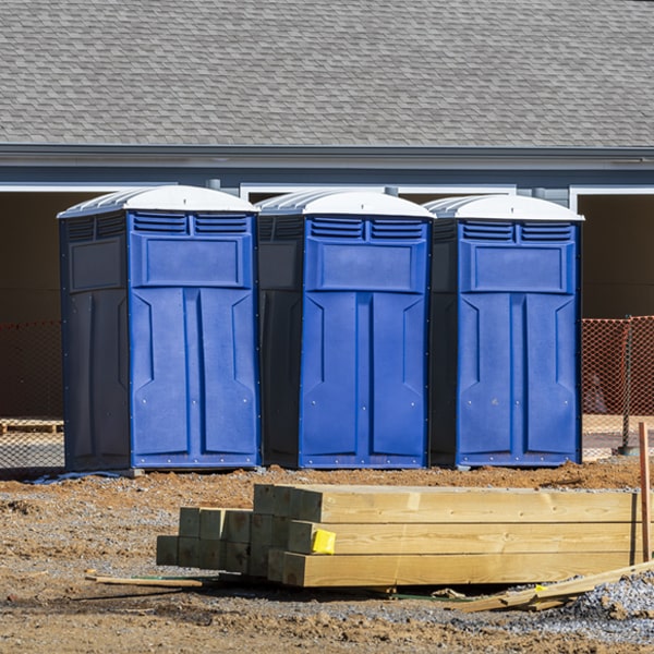 are there any restrictions on what items can be disposed of in the porta potties in South Point OH